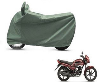 High Quality Waterproof Two Wheeler Cover for Honda(Dream Yuga, Green)