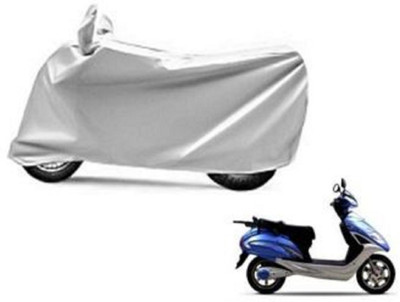 High Quality Waterproof Two Wheeler Cover for Lohia(Fame, Silver)