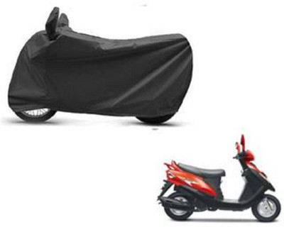 High Quality Waterproof Two Wheeler Cover for Mahindra(Flyte, Black)