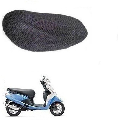 ManzilainSC cool-mesh-a-051 Single Bike Seat Cover For Hero Pleasure
