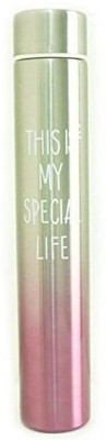 MARCRAZY LATEST SLIM BODY WATER BOTTLE 310 ml Bottle(Pack of 1, Multicolor, Steel)