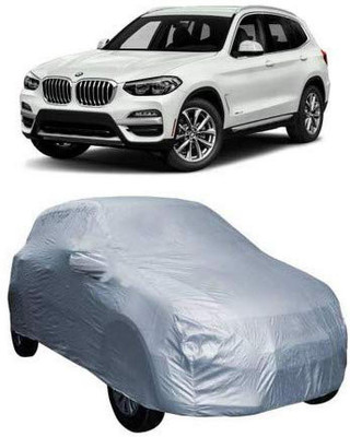AASTER Car Cover For BMW X3 (With Mirror Pockets)(Silver, For 2018 Models)
