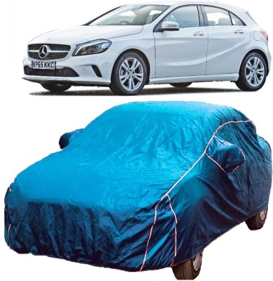 MoTRoX Car Cover For Mercedes Benz A180 (With Mirror Pockets)(Blue)