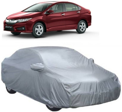 Elegance Car Cover For Honda City i-Vtec (With Mirror Pockets)(Silver)