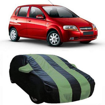AASTER Car Cover For Chevrolet UVA (With Mirror Pockets)(Green, For 2012 Models)