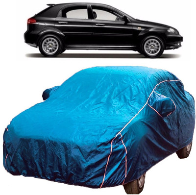 MoTRoX Car Cover For Chevrolet Optra SRV (With Mirror Pockets)(Blue)