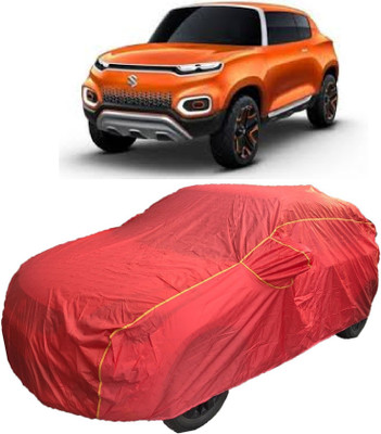 MoTRoX Car Cover For Maruti Suzuki Future-S (With Mirror Pockets)(Red)