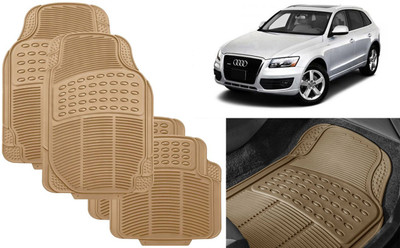 Auto Kite Rubber, PVC Standard Mat For  Audi Q3(Beige)