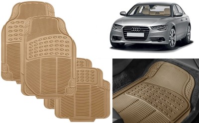 Auto Kite Rubber, PVC Standard Mat For  Audi A6(Beige)