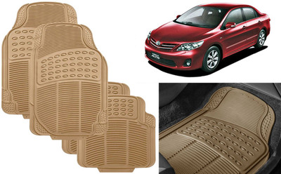 Auto Kite Rubber, PVC Standard Mat For  Toyota Altis(Beige)