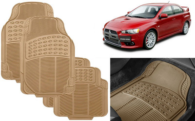 Auto Kite Rubber, PVC Standard Mat For  Mitsubishi Lancer(Beige)