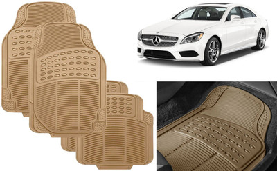 Auto Kite Rubber, PVC Standard Mat For  Mercedes Benz CLS-Class(Beige)