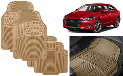 Auto Kite Rubber, PVC Standard Mat For  Hyundai Elantra(Beige)