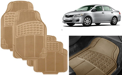 Auto Kite Rubber, PVC Standard Mat For  Toyota Corolla(Beige)