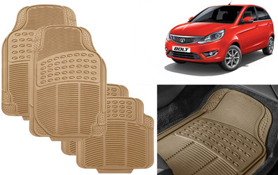 Auto Kite Rubber, PVC Standard Mat For  Tata Bolt(Beige)