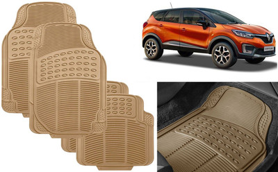 Auto Kite Rubber, PVC Standard Mat For  Renault CT(Beige)