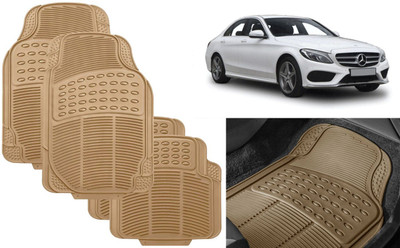 Auto Kite Rubber, PVC Standard Mat For  Mercedes Benz C220(Beige)