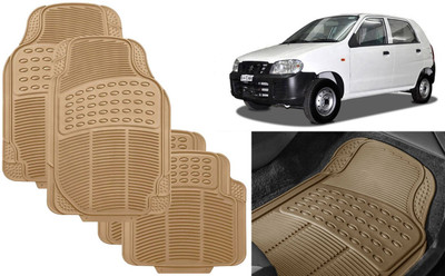 Auto Kite Rubber, PVC Standard Mat For  Maruti Suzuki Alto(Beige)
