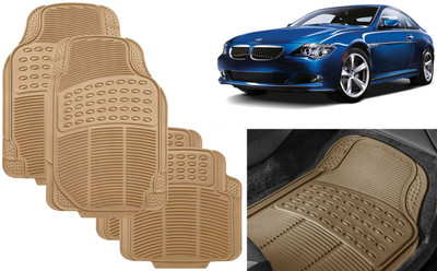 Auto Kite Rubber, PVC Standard Mat For  BMW 6 Series(Beige)
