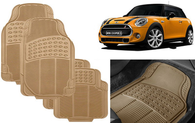 Auto Kite Rubber, PVC Standard Mat For  Mini Cooper(Beige)