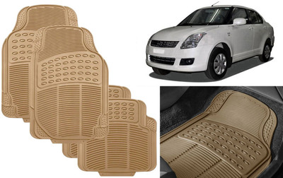 Auto Kite Rubber, PVC Standard Mat For  Maruti Suzuki New Dzire(Beige)