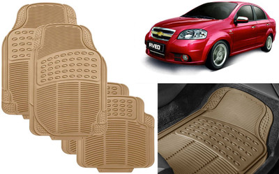 Auto Kite Rubber, PVC Standard Mat For  Chevrolet Aveo(Beige)