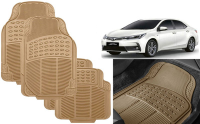 Auto Kite Rubber, PVC Standard Mat For  Toyota Altis(Beige)