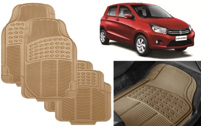 Auto Kite Rubber, PVC Standard Mat For  Maruti Suzuki Celerio(Beige)