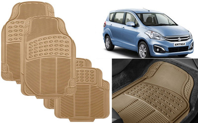 Auto Kite Rubber, PVC Standard Mat For  Maruti Suzuki Ertiga(Beige)