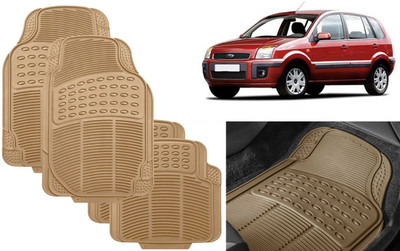 Auto Kite Rubber, PVC Standard Mat For  Ford Fusion(Beige)