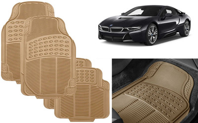 Auto Kite Rubber, PVC Standard Mat For  BMW I8(Beige)