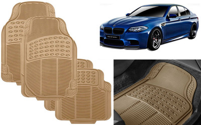 Auto Kite Rubber, PVC Standard Mat For  BMW M5(Beige)