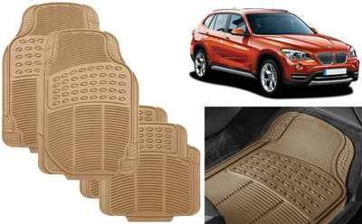Auto Kite Rubber, PVC Standard Mat For  BMW X1(Beige)