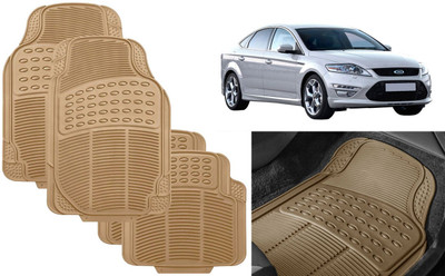 Auto Kite Rubber, PVC Standard Mat For  Ford Mondeo(Beige)