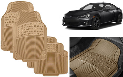 Auto Kite Rubber, PVC Standard Mat For  Subaru BRZ(Beige)