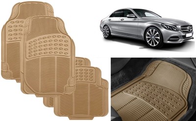 Auto Kite Rubber, PVC Standard Mat For  Mercedes Benz C200(Beige)