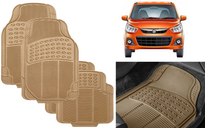 Auto Kite Rubber, PVC Standard Mat For  Maruti Suzuki Alto K10(Beige)
