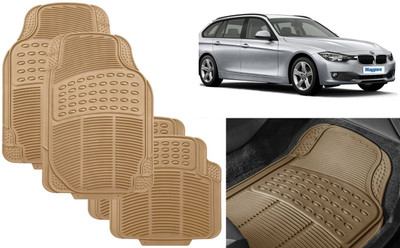 Auto Kite Rubber, PVC Standard Mat For  BMW 320D(Beige)