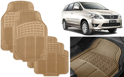 Auto Kite Rubber, PVC Standard Mat For  Toyota Innova(Beige)