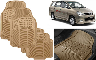 Auto Kite Rubber, PVC Standard Mat For  Toyota Innova(Beige)