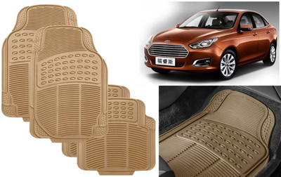 Auto Kite Rubber, PVC Standard Mat For  Ford Escort(Beige)