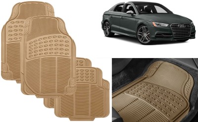 Auto Kite Rubber, PVC Standard Mat For  Audi S3(Beige)