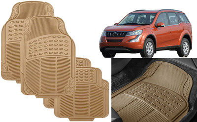 Auto Kite Rubber, PVC Standard Mat For  Mahindra XUV 500(Beige)