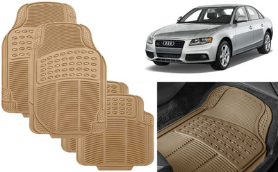 Auto Kite Rubber, PVC Standard Mat For  Audi A4(Beige)