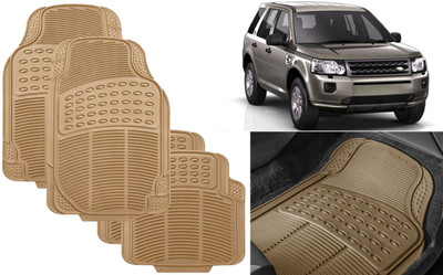 Auto Kite Rubber, PVC Standard Mat For  Land Rover Freelander 2(Beige)