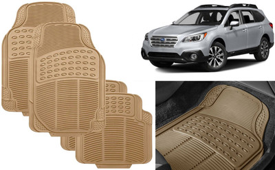 Auto Kite Rubber, PVC Standard Mat For  Subaru Outback(Beige)