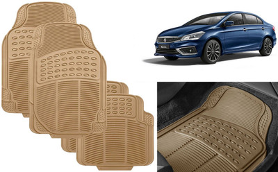 Auto Kite Rubber, PVC Standard Mat For  Maruti Suzuki Ciaz(Beige)