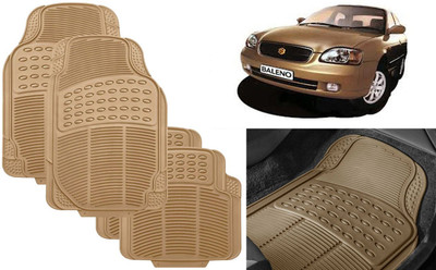 Auto Kite Rubber, PVC Standard Mat For  Maruti Suzuki Baleno(Beige)