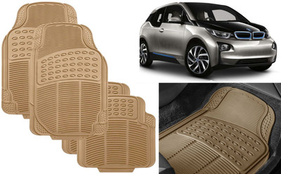 Auto Kite Rubber, PVC Standard Mat For  BMW I3(Beige)
