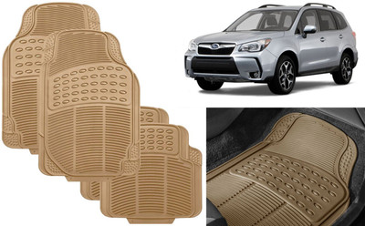 Auto Kite Rubber, PVC Standard Mat For  Subaru Forester(Beige)